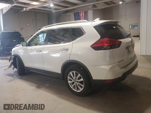 2017 Nissan Rogue SV with VIN KNMAT2MV5HP598196, listed as a Copart auction lot 54472905 with 97,012 mi miles and Salvage Title. Bid and sale history available at carsss.com. Image 2.