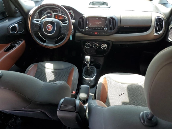 2014 FIAT 500L Trekking with VIN ZFBCFADH7EZ008751, listed as a Copart auction lot 73243514 with 83,503 mi miles and Salvage Title. Bid and sale history available at carsss.com. Image 8.