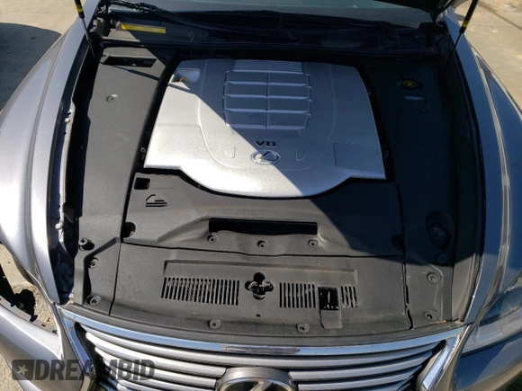 2015 Lexus LS 460 L with VIN JTHDL5EF7F5007136, listed as a Copart auction lot 51334974 with 194,186 mi miles and Salvage title. Bid and sale history available at DreamBid. Image 11.