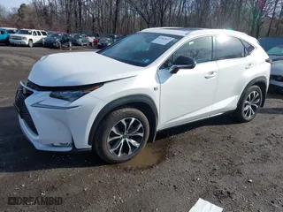 2015 Lexus NX 200t with VIN JTJBARBZXF2040585, listed as a IAAI auction lot 41863637 with 43,239 mi miles. Bid and sale history available at carsss.com. Image 18.