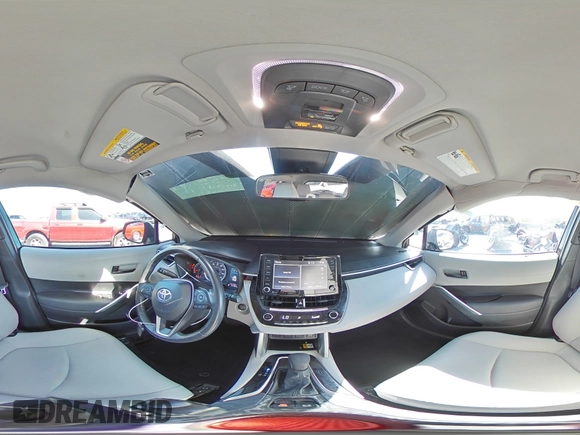 2022 Toyota Corolla Cross LE with VIN 7MUCAABG1NV033299, listed as a Copart auction lot 58018825 with 28,138 mi miles and Salvage title. Bid and sale history available at DreamBid. Image 13.