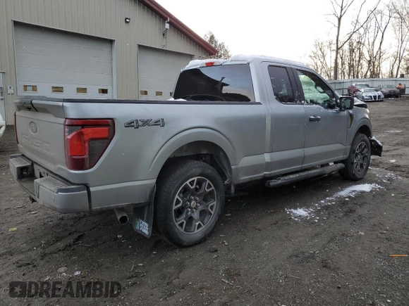 2024 Ford F-150 z VIN 1FTEX2LP5RKE62111, wystawiony jako Copart lot #85634624 z przebiegiem 5 607 mil mil oraz Szkoda całkowita • Salvage title. Historia ofert i sprzedaży dostępna na DreamBid. Obrazek 3.