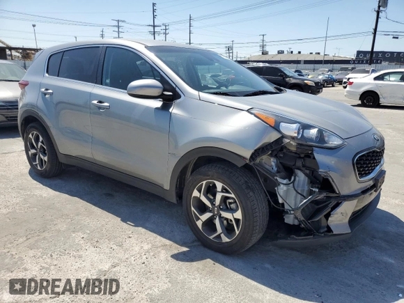 2021 Kia Sportage LX with VIN KNDPM3AC5M7901407, listed as a Copart auction lot 52678995 with 63,301 mi miles and Salvage Title. Bid and sale history available at carsss.com. Image 4.