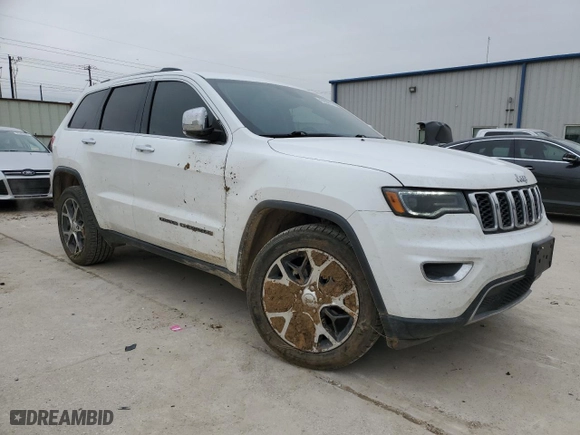 2019 Jeep Grand Cherokee Limited with VIN 1C4RJEBG2KC556033, listed as a Copart auction lot 45958575 with 106,759 mi miles and Salvage Title. Bid and sale history available at carsss.com. Image 4.