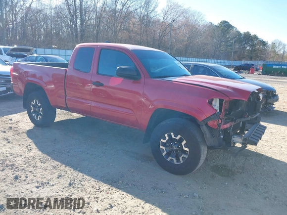 2018 Toyota Tacoma SR with VIN 5TFRX5GN9JX124598, listed as a IAAI auction lot 41666257 with 120,555 mi miles and . Bid and sale history available at DreamBid. Image 1.