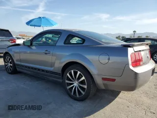 2007 Ford Mustang Deluxe with VIN 1ZVFT80N375254615, listed as a Copart auction lot 53707515 with 214,591 mi miles and Salvage Title. Bid and sale history available at carsss.com. Image 2.