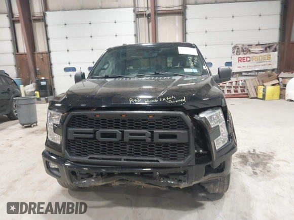 2017 Ford F-150 XL with VIN 1FTEX1EP0HFB72292, listed as a IAAI auction lot 41649699 with 102,132 mi miles. Bid and sale history available at carsss.com. Image 13.