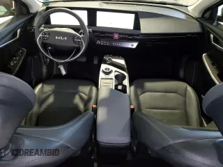 2024 Kia EV6 Wind with VIN KNDC34LAXR5202103, listed as a Copart auction lot 80611204 with 10,734 mi miles and Clean Title. Bid and sale history available at carsss.com. Image 8.