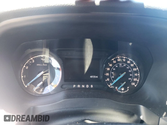 2021 Ford Ranger XL with VIN 1FTER4FH7MLD89272, listed as a Copart auction lot 50009035 with 48,725 mi miles and Salvage title. Bid and sale history available at DreamBid. Image 9.