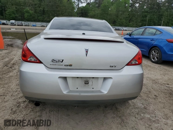 2008 Pontiac G6 GT with VIN 1G2ZH36N884303332, listed as a Copart auction lot 50600565 with 163,453 mi miles and Salvage Title. Bid and sale history available at carsss.com. Image 6.