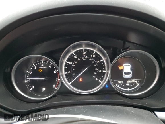 2020 Mazda CX-5 Touring with VIN JM3KFACM1L0793753, listed as a Copart auction lot 50134845 with 106,175 mi miles and Salvage Title. Bid and sale history available at carsss.com. Image 9.