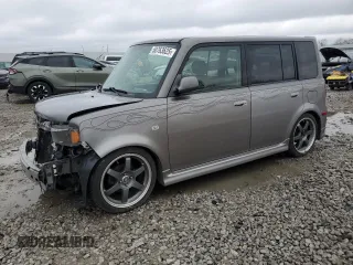 2005 Scion xB with VIN JTLKT324354019714, listed as a Copart auction lot 50763625 with 128,543 mi miles and Salvage Title. Bid and sale history available at carsss.com. Image 1.