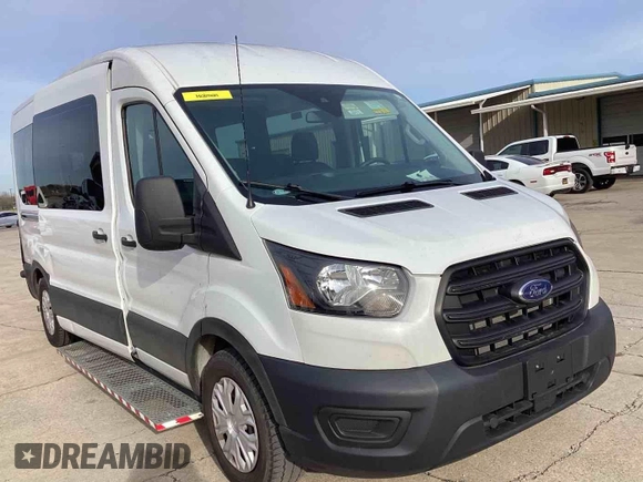 2020 Ford Transit Passenger XL z VIN 1FDAX2C86LKA63962, wystawiony jako IAAI lot #42674555 z przebiegiem 27 261 mil mil oraz . Historia ofert i sprzedaży dostępna na DreamBid. Obrazek 9.
