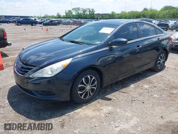 2012 Hyundai Sonata GLS with VIN 5NPEB4AC8CH309903, listed as a IAAI auction lot 42135224 with 182,416 mi miles. Bid and sale history available at carsss.com. Image 2.