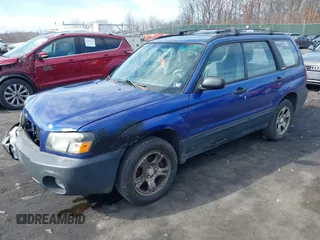 2003 Subaru Forester X with VIN JF1SG63633H748955, listed as a IAAI auction lot 41681834 with 236,196 mi miles. Bid and sale history available at carsss.com. Image 2.
