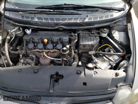 2008 Honda Civic Cpe LX with VIN 2HGFG12678H558787, listed as a Copart auction lot 48201295 with 109,555 mi miles and Salvage Title. Bid and sale history available at carsss.com. Image 11.