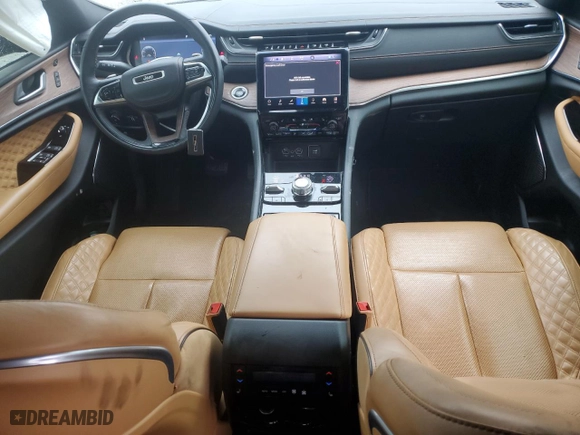 2021 Jeep Grand Cherokee L Summit Reserve with VIN 1C4RJKEGXM8108090, listed as a Copart auction lot 84906824 with 20,752 mi miles and Salvage Title. Bid and sale history available at carsss.com. Image 8.