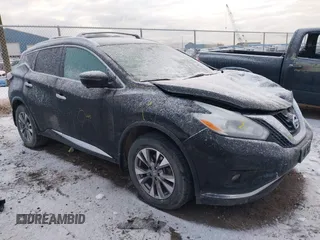 2017 Nissan Murano SL с VIN 5N1AZ2MH9HN202464, выставлен на аукционе IAAI как лот 40971963 с пробегом 131 834 миль миль и . История ставок и продаж доступна на DreamBid. Изображение 1.