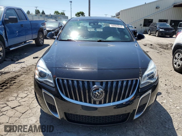 2016 Buick Regal GS with VIN 2G4GU5GX4G9109494, listed as a Copart auction lot 60904014 with 12,149 mi miles and Non Repairable. Bid and sale history available at carsss.com. Image 5.