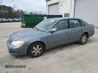 2001 Toyota Avalon XL w/Bucket Seats with VIN 4T1BF28B41U127915, listed as a Copart auction lot 47727725 with 203,491 mi miles and Salvage Title. Bid and sale history available at carsss.com. Image 1.