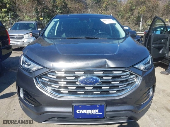 2019 Ford Edge SEL with VIN 2FMPK4J9XKBB24125, listed as a IAAI auction lot 41617509 with NaN miles. Bid and sale history available at carsss.com. Image 12.
