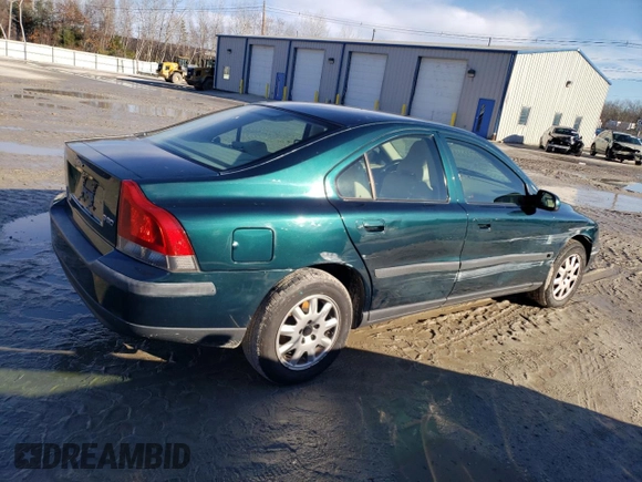 2001 Volvo S60 with VIN YV1RS61R812070508, listed as a Copart auction lot 87254354 with 116,070 mi miles and Clean Title. Bid and sale history available at carsss.com. Image 3.