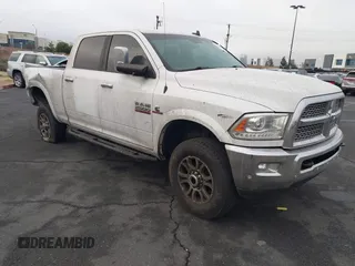 2017 Ram 2500 Laramie with VIN 3C6UR5FL9HG600438, listed as a IAAI auction lot 41243073 with 160,752 mi miles. Bid and sale history available at carsss.com. Image 1.