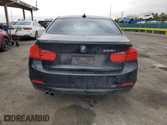 2013 BMW 3 Series 328i with VIN WBA3A5C57DJ461739, listed as a Copart auction lot 51123385 with 81,436 mi miles and Salvage Title. Bid and sale history available at carsss.com. Image 6.