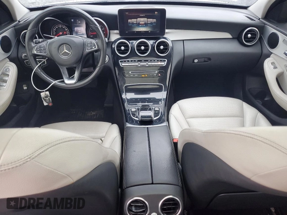 2016 Mercedes-Benz C 300 Luxury with VIN 55SWF4KB9GU157423, listed as a Copart auction lot 64878455 with 79,516 mi miles and Clean title. Bid and sale history available at DreamBid. Image 8.