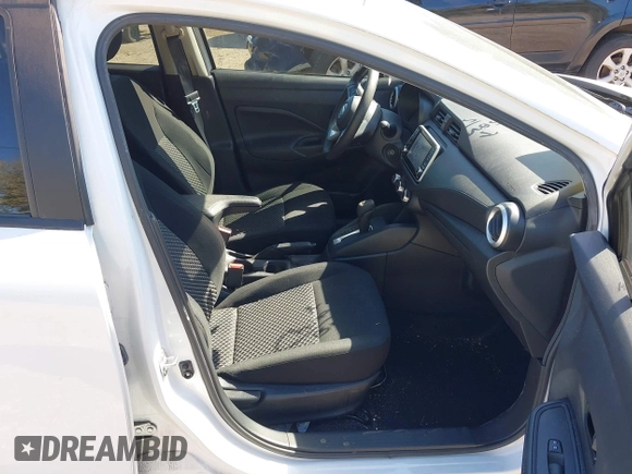 2022 Nissan Versa S with VIN 3N1CN8DV4NL846812, listed as a IAAI auction lot 41802614 with 30,624 mi miles and . Bid and sale history available at DreamBid. Image 5.