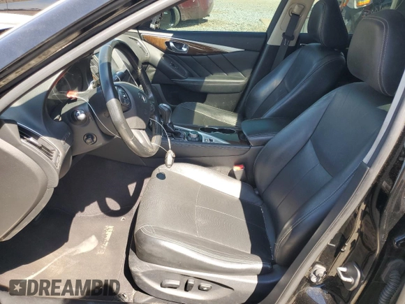 2015 Infiniti Q50 Premium with VIN JN1BV7AR1FM400234, listed as a Copart auction lot 56018895 with 96,695 mi miles and Clean Title. Bid and sale history available at DreamBid. Image 7.
