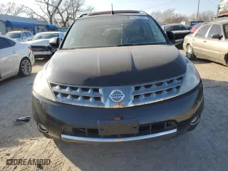 2006 Nissan Murano SL with VIN JN8AZ08W86W526213, listed as a Copart auction lot 85296834 with 202,884 mi miles and Salvage Title. Bid and sale history available at carsss.com. Image 5.