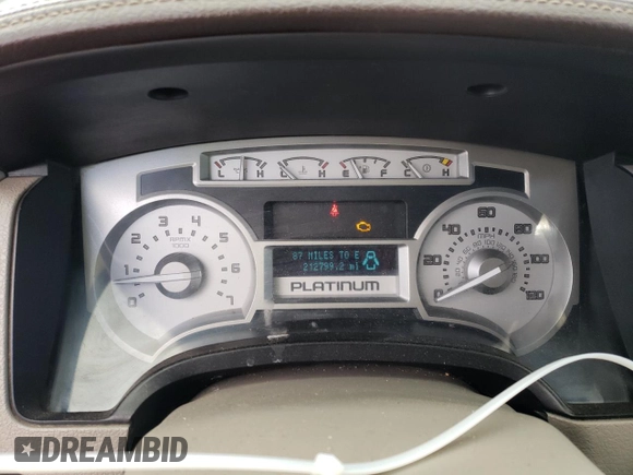 2010 Ford F-150 XL with VIN 1FTFW1EV8AFD18983, listed as a Copart auction lot 47315985 with 212,799 mi miles and Salvage Title. Bid and sale history available at carsss.com. Image 9.
