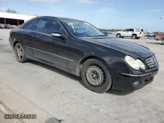 2006 Mercedes-Benz CLK-Class 3.5L with VIN WDBTJ56JX6F174833, listed as a Copart auction lot 45694465 with 144,172 mi miles and Salvage Title. Bid and sale history available at carsss.com. Image 4.