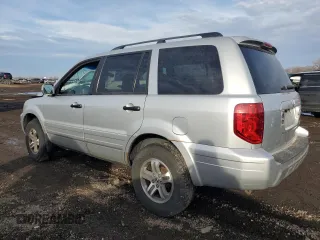 2005 Honda Pilot EX-L with RES with VIN 5FNYF18605B060711, listed as a Copart auction lot 46125755 with 193,062 mi miles and Salvage Title. Bid and sale history available at carsss.com. Image 2.