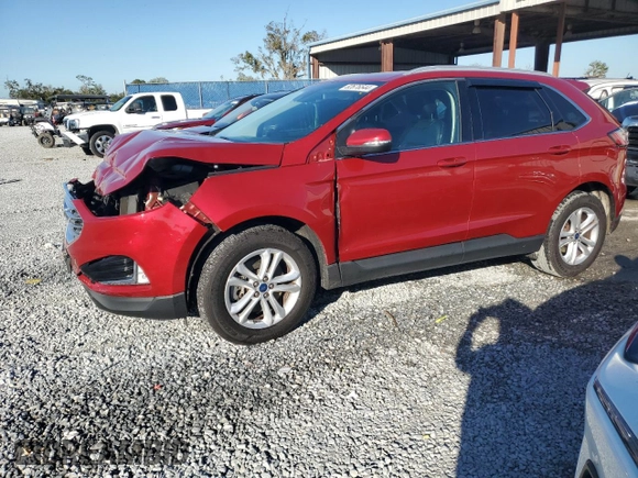 2020 Ford Edge SEL with VIN 2FMPK4J96LBB44339, listed as a Copart auction lot 82676544 with 75,419 mi miles and Salvage Title. Bid and sale history available at carsss.com. Image 1.