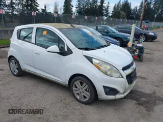 2014 Chevrolet Spark LT with VIN KL8CD6S90EC534257, listed as a IAAI auction lot 41965772 with 108,297 mi miles. Bid and sale history available at carsss.com. Image 1.