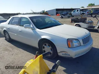 2001 Cadillac DeVille z VIN 1G6KD54Y91U138546, wystawiony jako IAAI lot #42383163 z przebiegiem 138 263 mil mil oraz . Historia ofert i sprzedaży dostępna na DreamBid. Obrazek 1.