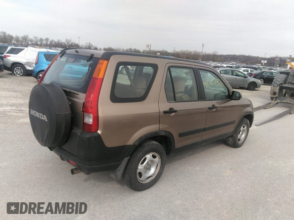 2004 Honda CR-V LX with VIN JHLRD78454C024250, listed as a IAAI auction lot 41227320 with 317,109 mi miles and . Bid and sale history available at carsss.com. Image 4.