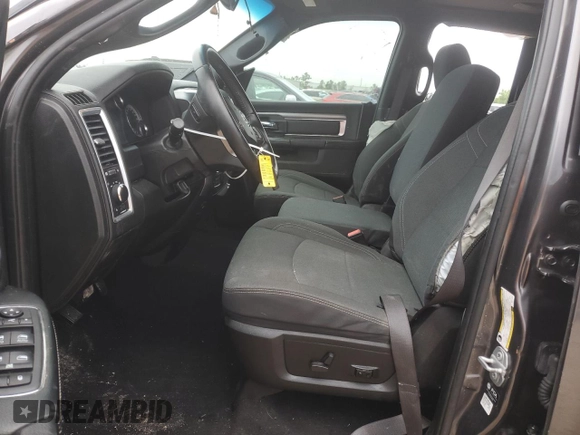 2021 Ram 1500 Classic Warlock with VIN 1C6RR7GT0MS514972, listed as a Copart auction lot 51106725 with 57,920 mi miles and Salvage Title. Bid and sale history available at carsss.com. Image 7.