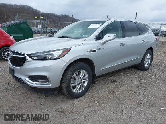 2020 Buick Enclave Essence with VIN 5GAEVAKW6LJ320907, listed as a IAAI auction lot 41888488 with 77,436 mi miles. Bid and sale history available at carsss.com. Image 2.