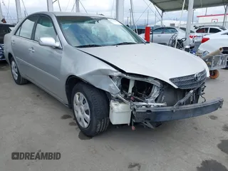 2004 Toyota Camry LE with VIN 4T1BE32K34U857725, listed as a IAAI auction lot 42131740 with 107,975 mi miles and . Bid and sale history available at DreamBid. Image 1.