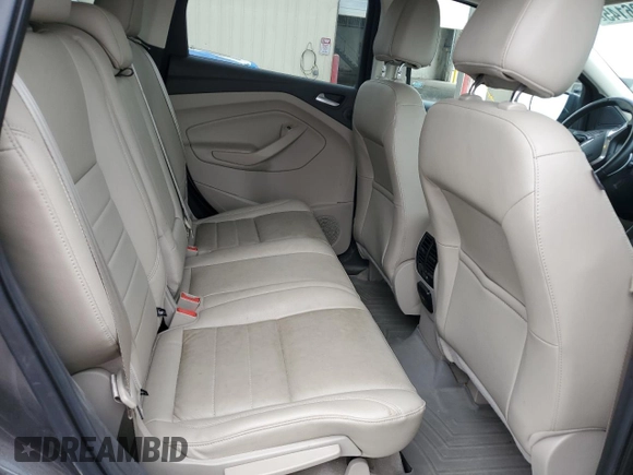 2015 Ford Escape Titanium with VIN 1FMCU9J96FUB32972, listed as a Copart auction lot 62886145 with 215,769 mi miles and Salvage title. Bid and sale history available at DreamBid. Image 11.