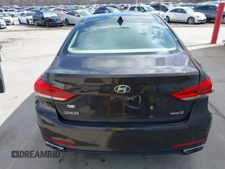 2015 Hyundai Genesis 3.8L with VIN KMHGN4JE3FU023383, listed as a IAAI auction lot 41865758 with 159,435 mi miles. Bid and sale history available at carsss.com. Image 17.