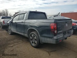 2017 Honda Ridgeline RTL-T with VIN 5FPYK3F68HB024075, listed as a Copart auction lot 47408435 with 89,264 mi miles and Salvage Title. Bid and sale history available at carsss.com. Image 2.