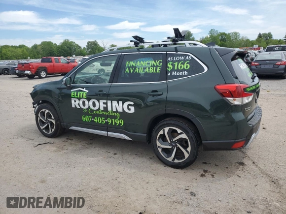 2024 Subaru Forester Touring with VIN JF2SKAMC8RH432381, listed as a Copart auction lot 56957295 with 62,132 mi miles and Salvage title. Bid and sale history available at DreamBid. Image 2.