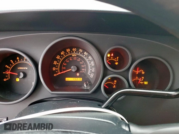2012 Toyota Tundra with VIN 5TFRM5F17CX046655, listed as a Copart auction lot 46180425 with 49,315 mi miles and Salvage title. Bid and sale history available at DreamBid. Image 9.