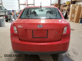 2010 Kia Rio with VIN KNADH4B39A6691792, listed as a Copart auction lot 80043064 with 161,139 mi miles and Salvage Title. Bid and sale history available at DreamBid. Image 6.