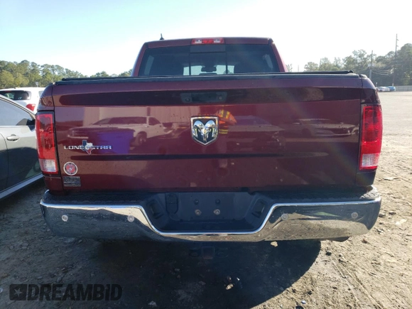 2016 Ram 1500 Big Horn with VIN 1C6RR6LG8GS327258, listed as a Copart auction lot 76475484 with 196,787 mi miles and Salvage Title. Bid and sale history available at carsss.com. Image 6.