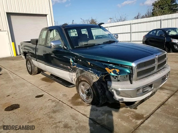 1996 Dodge Ram 1500 with VIN 3B7HC13YXTG197440, listed as a Copart auction lot 46131835 with 224,246 mi miles and Salvage Title. Bid and sale history available at carsss.com. Image 10.